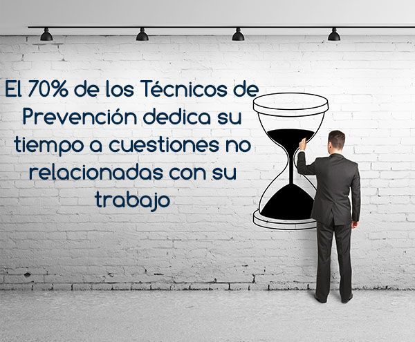 El 70% de los Técnicos de PRL dedica su tiempo a cuestiones no relacionadas con su trabajo