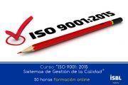 Curso OnLine - ISO 9001: 2015 Sistemas de Gestión de la Calidad