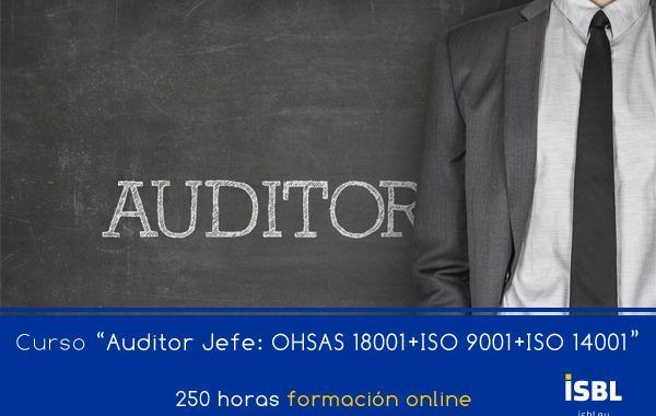 Curso OnLine: Auditor Líder: ISO 9001 + ISO 14001 + ISO 45001