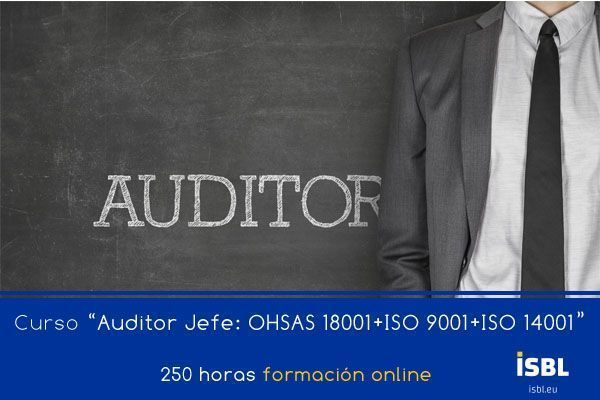 Curso OnLine: Auditor Líder: ISO 9001 + ISO 14001 + ISO 45001