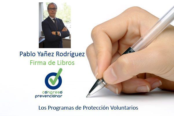 Congreso Prevencionar: Firma de libros Pablo Yañez Rodríguez