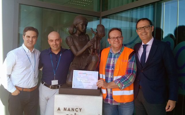 Famosa reconocida por su labor en materia de prevención de riesgos laborales