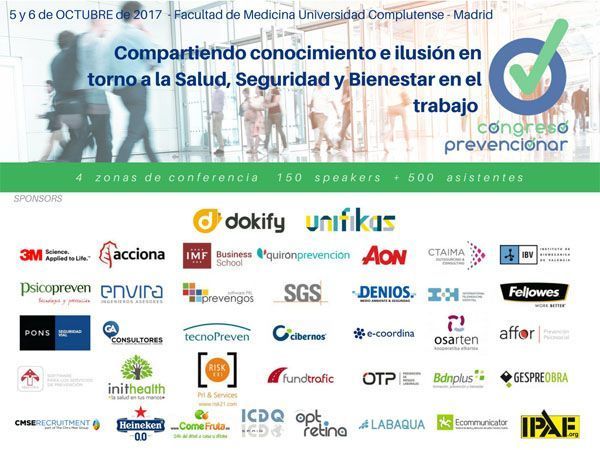 Congreso Prevencionar: ¡Últimas plazas disponibles!