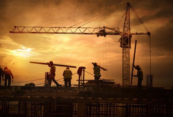 obras de construcción