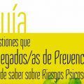 Cuestiones que Delegados/as de Prevención han de saber sobre Riesgos Psicosociales