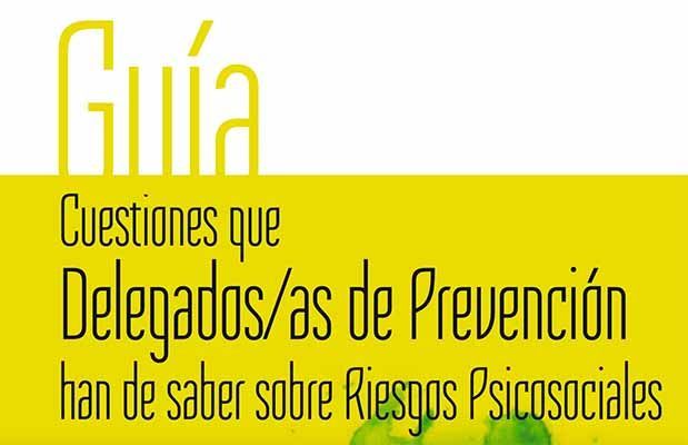 Cuestiones que  Delegados/as de Prevención han de saber sobre Riesgos Psicosociales