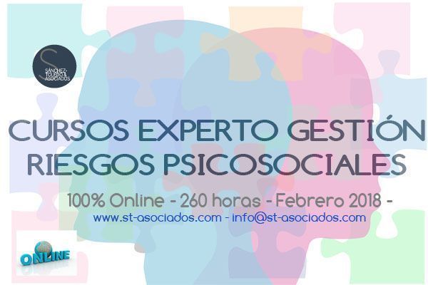 Conviértase un experto en Riesgos Psicosociales - Comienzo 20 Febrero