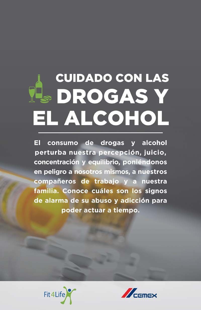 La prevención en el consumo de DROGAS Y ALCOHOL, cierra la CAMPAÑA VIDA SALUDABLE CEMEX 2017