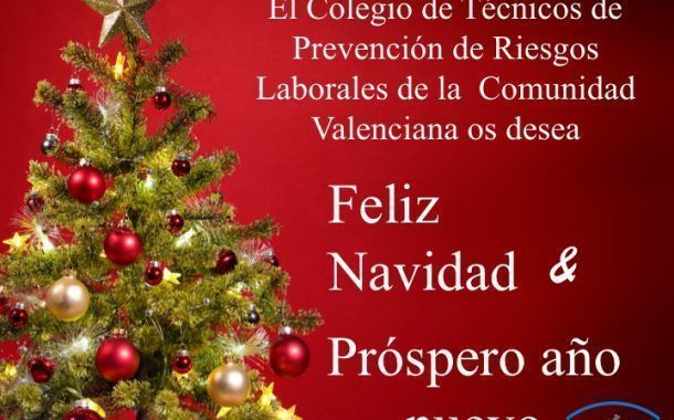 El COTSPRLCV os desea Feliz Navidad y Próspero año nuevo