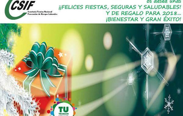 ¡¡Felices Fiestas, Seguras y Saludables!