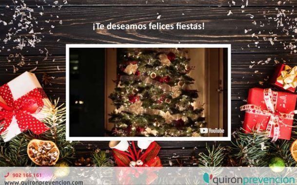 Desde Quirónprevención  os desean lo mejor para esta Navidad , ¡Feliz 2018!