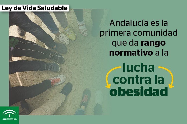 Andalucía aprueba el proyecto de Ley para la Promoción de una Vida Saludable