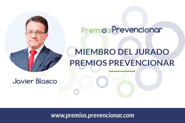 Javier Blasco de Luna miembro del Jurado de los Premios Prevencionar 2020