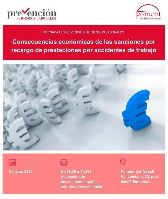 Jornada “Consecuencias económicas de las sanciones por recargo de prestaciones por accidentes de trabajo”