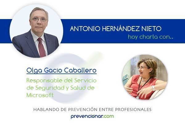 Olga Gacio Caballero, una profesional de la prevención optimista gestionando oportunidades