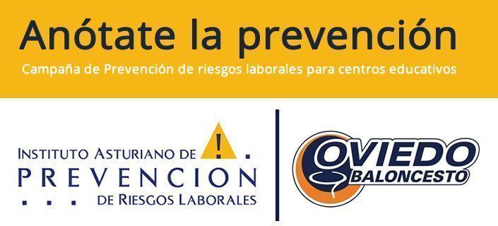 El programa ‘Anótate la Prevención’ del Oviedo Baloncesto llegó a Avilés