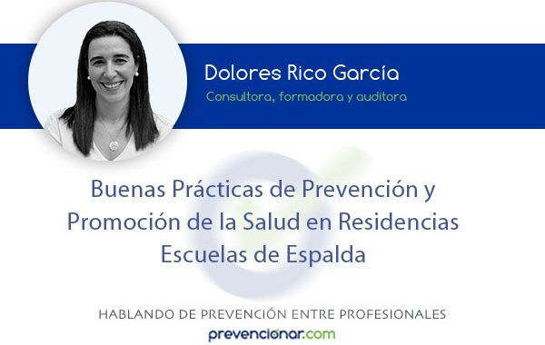 Buenas prácticas de prevención y promoción de la salud en Residencias. Escuelas de la Espalda