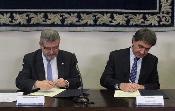 La Universidad de Zaragoza y el grupo FCC crean la 