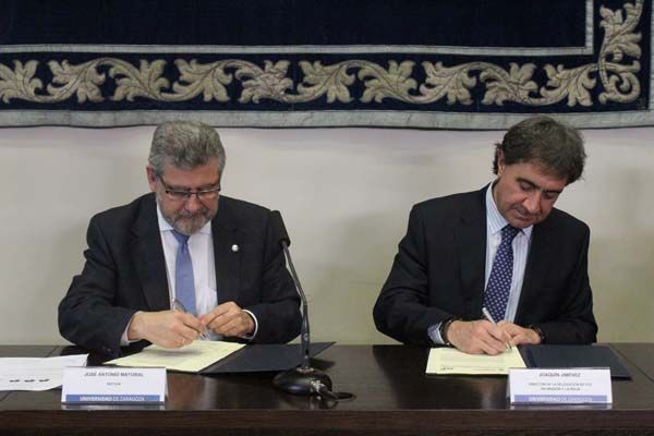 La Universidad de Zaragoza y el grupo FCC crean la 