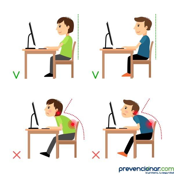 Guía del monitor en Ergonomía