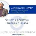 GESTIÓN DE PERSONAS: TRABAJO EN EQUIPO