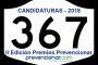 Presentadas 367 candidaturas a los Premios Prevencionar 2018