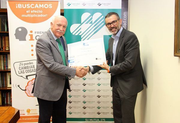 Fraternidad-Muprespa recibe el sello Brain Caring People Empresa de la Asociación Freno al Ictus