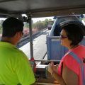 Seguidad y salud en las obras de asfaltado de la Autovía del Noroeste