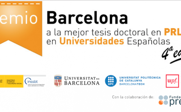 Premios Barcelona a la mejor tesis doctoral en PRL en Universidades Españolas
