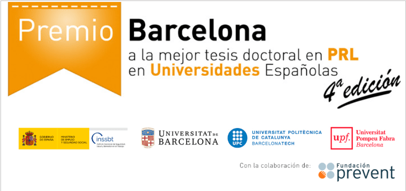 Premios Barcelona a la mejor tesis doctoral en PRL en Universidades Españolas