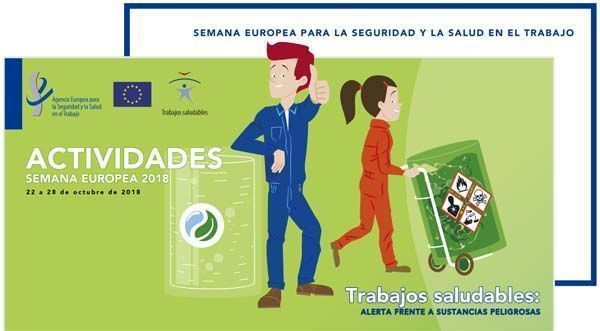 PARTICIPA EN LA SEMANA EUROPEA PARA LA SEGURIDAD Y LA SALUD EN EL TRABAJO
