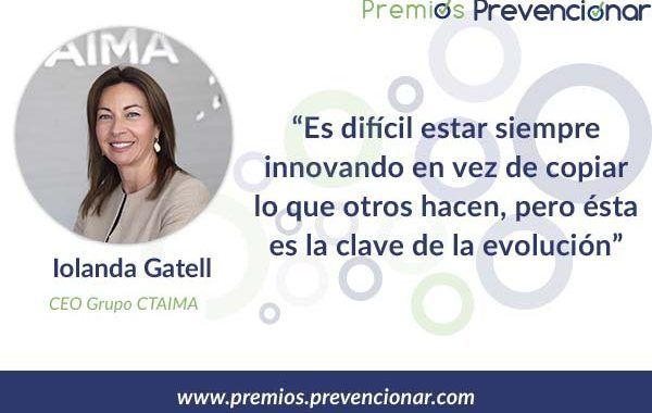Iolanda Gatell: “Es difícil estar siempre innovando en vez de copiar lo que otros hacen, pero ésta es la clave de la evolución”