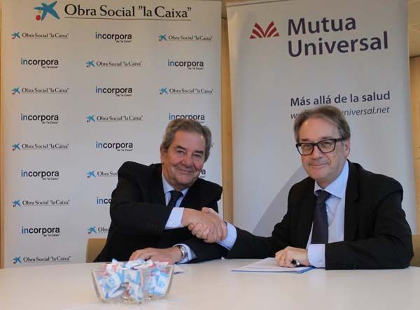 Mutua Universal se adhiere al programa Incorpora de “la Caixa” para fomentar la contratación de personas con discapacidad