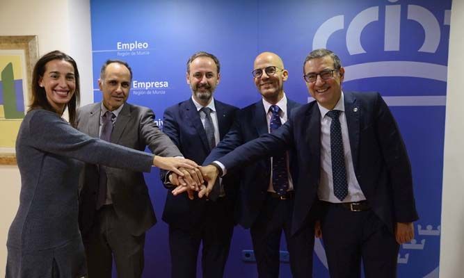 La Universidad de Murcia, la UPCT y la Comunidad Autónoma crean la Cátedra en Prevención de Riesgos Laborales