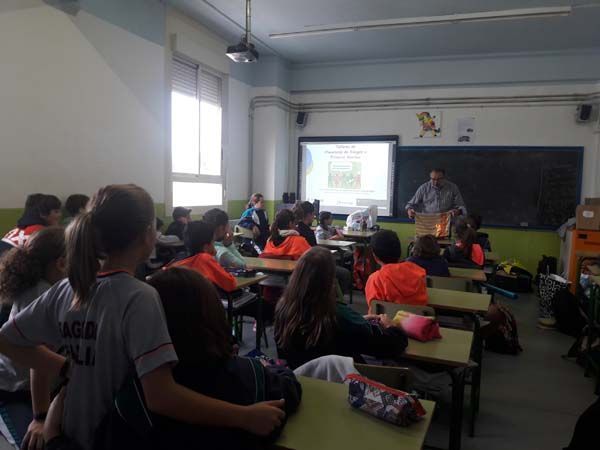 Nueva campaña de talleres de prevención de riesgos de CEOE Aragón en la que participan más de 1.000 niños y jóvenes con empresas y centros educativos