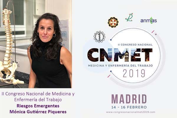 II Congreso Nacional de Medicina y Enfermería del Trabajo: Riesgos Emergentes