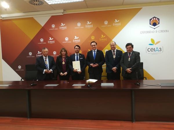 INAUGURACIÓN SOLEMNE DE LA CATEDRA DE PREVENCIÓN DE RIESGOS LABORALES Y SALUD PUBLICA DE LA UNIVERSIDAD DE CORDOBA.