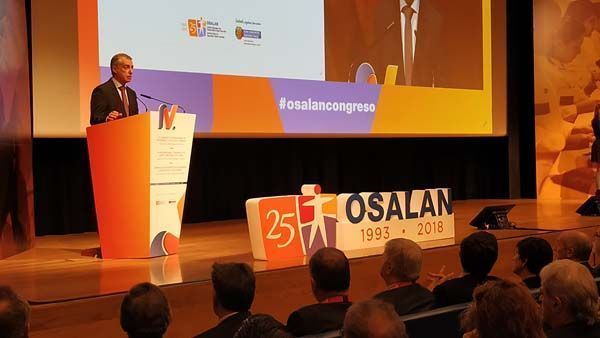 Iñigo Urkullu ha inaugurado el IV Congreso Internacional de Seguridad y Salud en el Trabajo Análisis de los desafíos laborales del mañana
