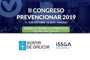 El Instituto Gallego de Seguridad y Salud Laboral (ISSGA) se suma al II Congreso Prevencionar 2019