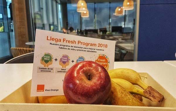 Fresh Program, el programa de Empresa Saludable de Orange