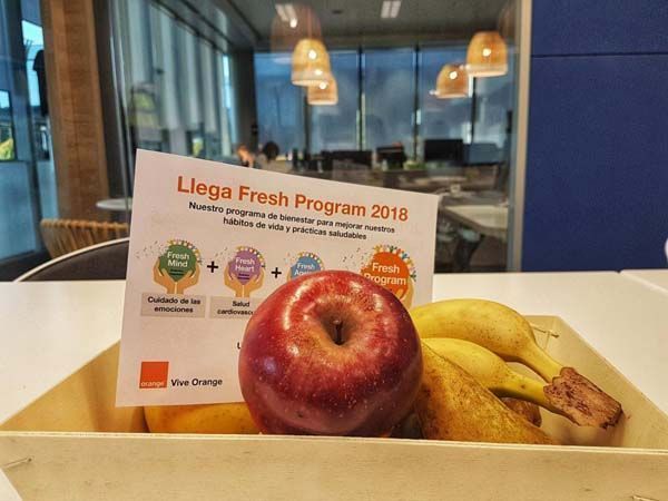 Fresh Program, el programa de Empresa Saludable de Orange