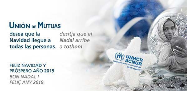 Unión de Mutuas desea que la Navidad llegue a todas las personas