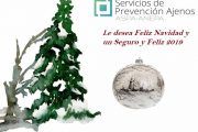 Servicios de Prevención Ajenos les desea Feliz Navidad y un seguro y Feliz 2019