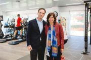 La Secretaria de Estado para el Deporte inaugura oficialmente el Espacio de Salud de Mahou San Miguel