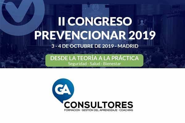 GA Consultores patrocinador del II Congreso Prevencionar 2019