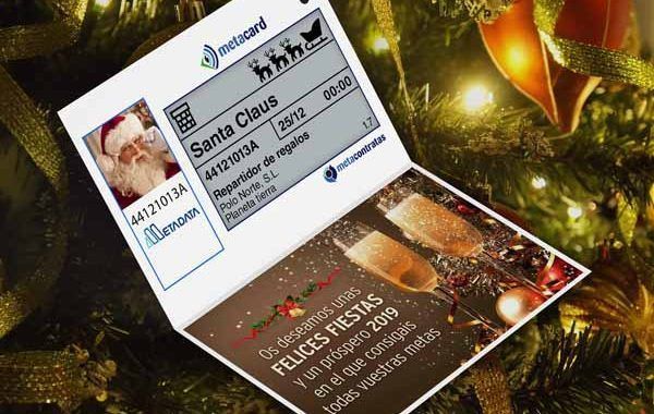Metacontratas os desea una feliz navidad y próspero 2019
