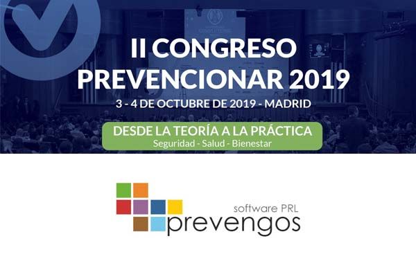 Prevengos patrocinador del II Congreso Prevencionar 2019