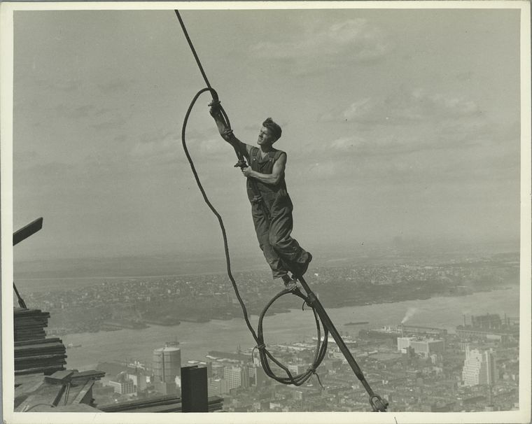 Oficios antiguos y peligrosos: La construcción de el Empire State