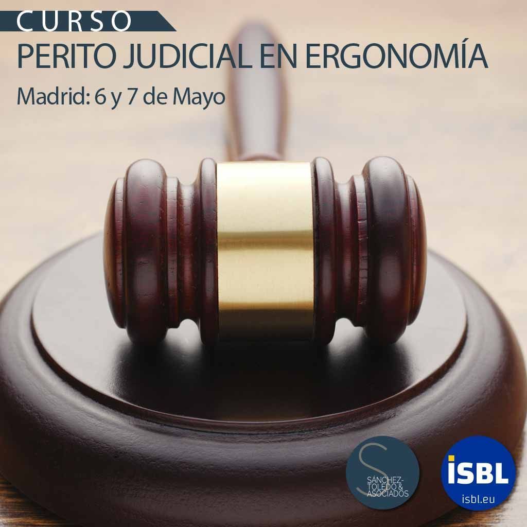 Curso Presencial: Perito Judicial en Ergonomía