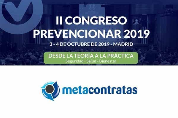 Metacontratas patrocinador del II Congreso Prevencionar 2019